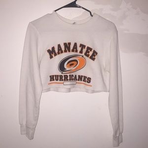 Long sleeved crop top